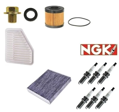 Kit de puesta a punto con NGK Platinum para Lexus ES350 Toyota Avalon Camry Venza 3,5 L V6 Foto 1 de 4
