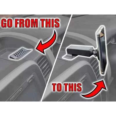 Vauxhall Vivaro Phone Arm & Mount, Cradle Holder Magnetic Universal UK - Image 1 of 4