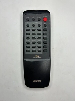 Jensen 257A-REM Remote Control, OEM for JMX257 7-CD Disc Changer Player - Image 1 of 3