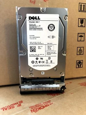 NEW Dell W347K 0W347K ST3600057SS 600GB 15K 6G 3.5" SAS HARD DRIVE With Tray - Image 1 of 4