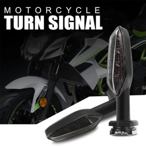 2PCS LED Turn Signal Light Indicator For Kawasaki ZSX ABS 1000 Z750 1000 Z900 - Picture 1 of 12