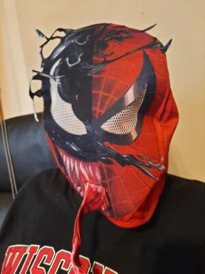 Venom Cartoon Character Mask Adult Costume New - Image 1 of 4