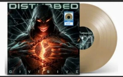 Disturbed - Divisive Limited Edition Gold Color Vinyl LP New Sealed - Image 1 of 2