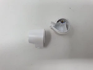 MSI U180 Hinge Covers Set Left Right Pair White Genuine Item Quick Dispatch - Picture 1 of 9