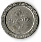 Reno &amp; Lake Tahoe Nevada Harrah&#39;s One Dollar Casino Gaming Chip