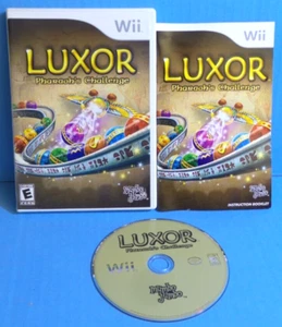 LUXOR PHARAOH'S CHALLENGE Nintendo Wii COMPLETO CON MANUAL - Imagen 1 de 1