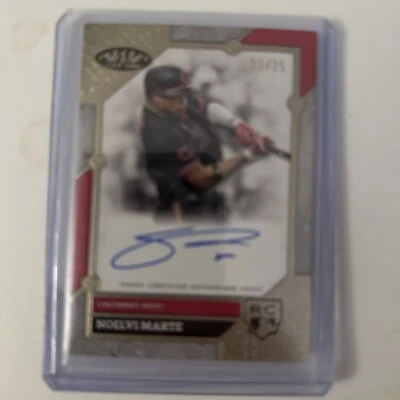2024 Topps Tier One Noelvi Marte Auto Variations Unique RC #23/25 - Image 1 of 4