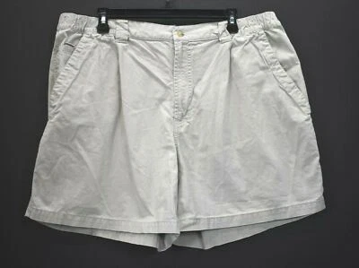 Columbia Sportswear Company Mens Pleat Front Elastic Waist Chino 6" Shorts 40W - Image 1 of 4