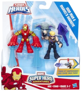 Playskool Heroes - Marvel Super Hero - IRON MAN & HAWKEYE - new - Picture 1 of 1