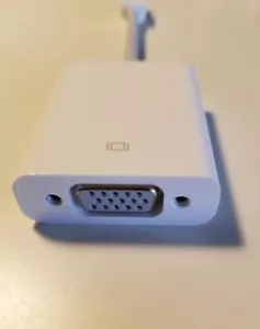 Genuine Apple Mini DisplayPort To VGA Adapter Cable A1307 Microsoft Surface Dell - Picture 1 of 7