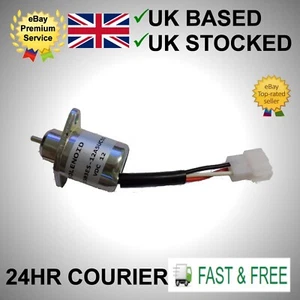 1503ES-12A5UC5S 12V cierre de combustible de motor solenoide reemplazo SA-4569-T KUBOTA 05 - Imagen 1 de 1