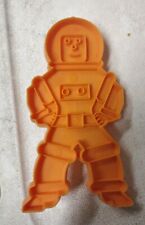 Vintage Astronaut Space Man Orange Cookie Cutter Stanley Home Products Science