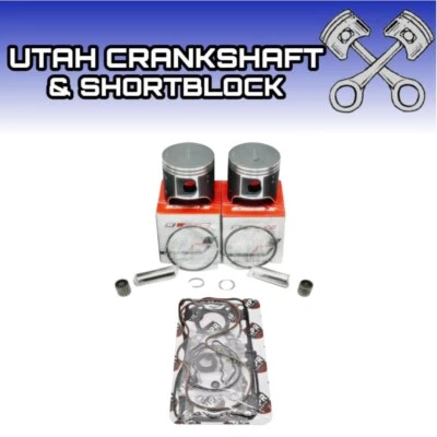 85mm STD Polaris 800 AXYS Wiseco Pistons Gaskets 2015-2017 RMK Rush Switchback - Image 1 of 2