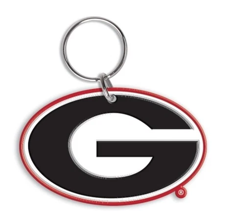 Georgia Bulldogs Flexible Key Ring Cover