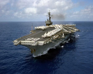 "US Navy CV-66 USS America 1965-1996 Foto (8"" x 10") - Bild 1 von 1