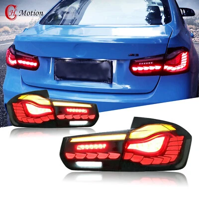Luces traseras LED para BMW Serie 3 2013-2018 F30 F35 F80 Sedán luces traseras izquierda+derecha Foto 1 de 4