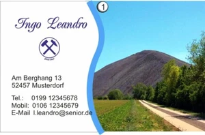 50 Visitenkarten– Naturmotive für Senioren wie Berge, Wälder & Wasser - Bild 1 von 19