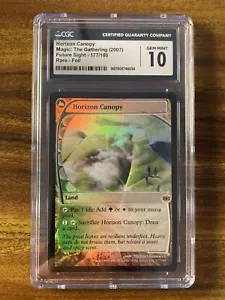 MTG✨HORIZON CANOPY FOIL✨Future Sight CGC 10 GEM MINT RARE Land 2007 LOW POP ! - Picture 1 of 9