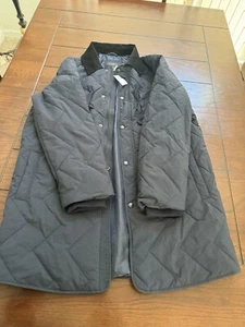 Herren Banana Republic Jacke L Navy Schwarz 100% Original - Bild 1 von 9