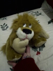 Vintage Patamates PMS "Coy" Lion Soft Toy 7" Tall *TAGGED* - Picture 1 of 5
