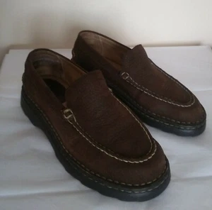 Born Men’s Size 8 Loafers Brown Suede Leather Casual Comfort Slip On (W 9.5) - Picture 1 of 10