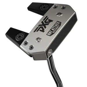 PXG BATTLE READY II BAT ATTACK DOUBLE BEND PUTTER 34" +PISTOL GRIP & HEADCOVER - Picture 1 of 8