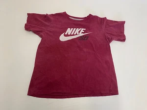 VTG 90s NIKE SB Skateboarding Girls Youth XL 13-15 Yrs Top Red Faded T-Shirt - Picture 1 of 8
