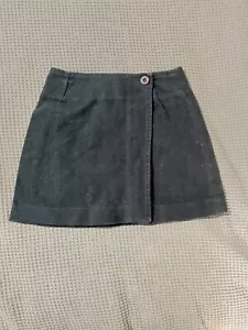 Vintage Esprit Black Wrap Skirt Size 3 - Picture 1 of 4