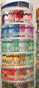 Anchor Six Stranded Threads Pack of 65 Assorted colours - Picture 1 of 2