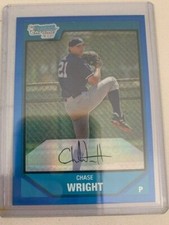 2008 1st Bowman Chrome Blue Refractors BC #/150