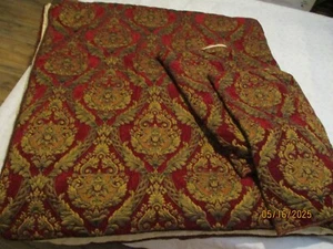 3PC CROSCILL Red & Gold IMPERIAL EMPRESS QUEEN COMFORTER & SHAMS SET Retired - Picture 1 of 20
