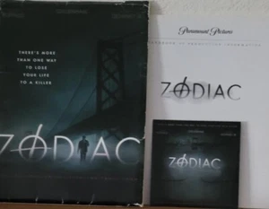 Zodiac Film Media Kit David Fincher Paramount 2007 - Picture 1 of 1