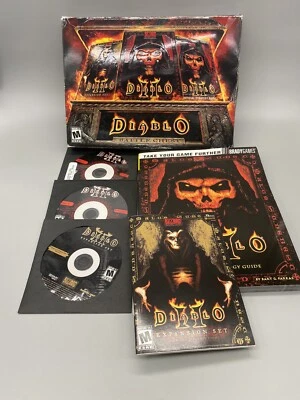 Untested Vintage Diablo Battle Chest PC Games & Manuals Not Complete - Image 1 of 4