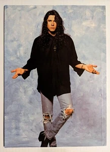 PÓSTER PINUP DE PÁGINA COMPLETA DE SLAUGHTER / NIÑO FEO JOE MARK SLAUGHTER / REVISTA DE 1980 - Imagen 1 de 4