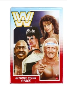 Mattel Creations WWE RETRO Collection 4 Pack New Hulk Zues Miss Elizabeth Sherri - Picture 1 of 9