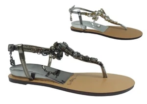 Sandali scarpe donna Laura Biagiotti 8498 infradito gioiello casual eleganti - Imagen 1 de 13