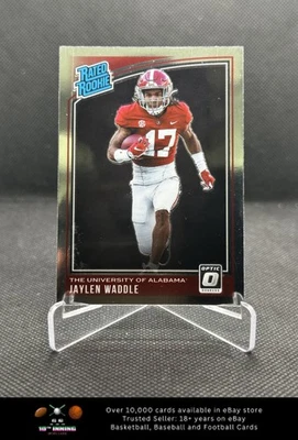 2021 Donruss Optic Rated Rookie Holo #207 Jaylen Waddle RC - Image 1 of 2
