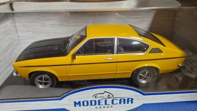 MCG 18191 - Opel Kadett C Coupe SR, orangé capot noir 1975, 1:18 - Photo 1/4