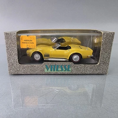 Chevrolet Corvette Stingray Convertible 1969 Amarillo 036B Diecast Vitesse 1:43 Foto 1 de 4