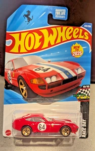 HOT WHEELS 2025 #222 RED FERRARI 365 GTB4 COMPETIZIONE EXOTIC ITALIAN SUPERCAR - Picture 1 of 4