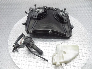 2009 06-12 Yamaha FJR1300 OEM Radiator Engine Cooling Fans Bottle Thermostat - Picture 1 of 13