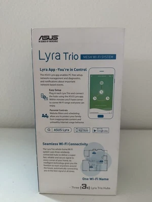 ASUS Lyra Trio 3PK Mesh WiFi System AC1750 [DT64] - Preowned - Image 1 of 4