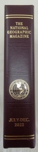 Nat Geo Jul–Dec 2022 | VG+ Magazine Set in Faux Leatherette Slipcover - Picture 1 of 16