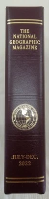Nat Geo Jul–Dec 2022 | VG+ Magazine Set in Faux Leatherette Slipcover - Image 1 of 4
