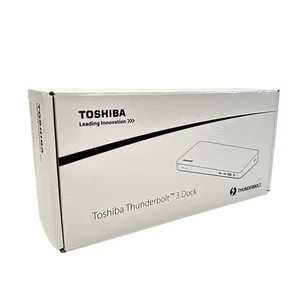Toshiba Thunderbolt 3 Dock PA5281U-1PRP USB 3.0 Dockingstation Neu in geöffneter Verpackung - Bild 1 von 5