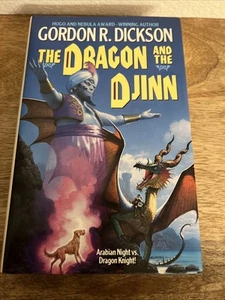 The Dragon And The Djinn Gordon R. Dickson Hardcover Book (1996) - Picture 1 of 9