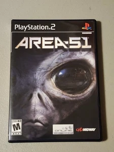 Area 51 (Sony PlayStation 2, 2005) CIB with Registration Card - Bild 1 von 5