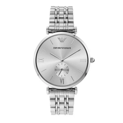 Reloj Hombre EMPORIO ARMANI AR1819 Plateado Inoxidable Nuevo en Caja Foto 1 de 4