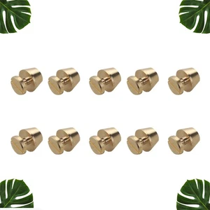 10 Piezas Clavos Cubiertos Inferior Cabeza de Torre Perno Cobre Tachuelas Accesorios - Imagen 1 de 12