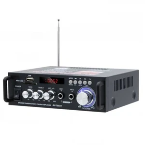 Amplificatore Stereo Bluetooth Hi-Fi 120W AV-298BT - Karaoke, Digitale, Home Aud - Picture 1 of 5